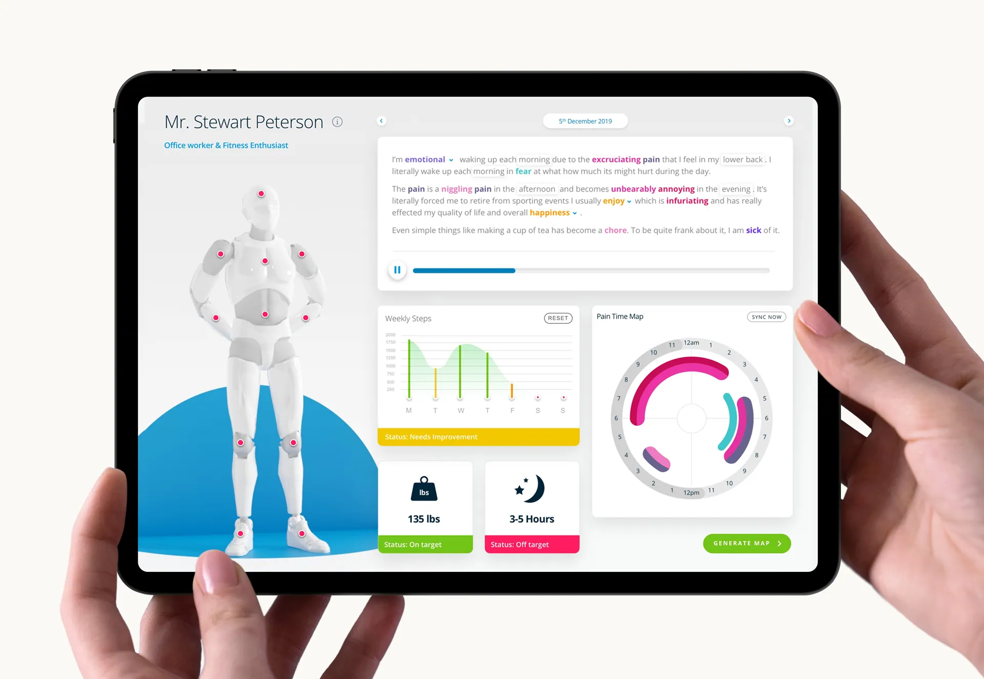 Pain Emotion - AI App