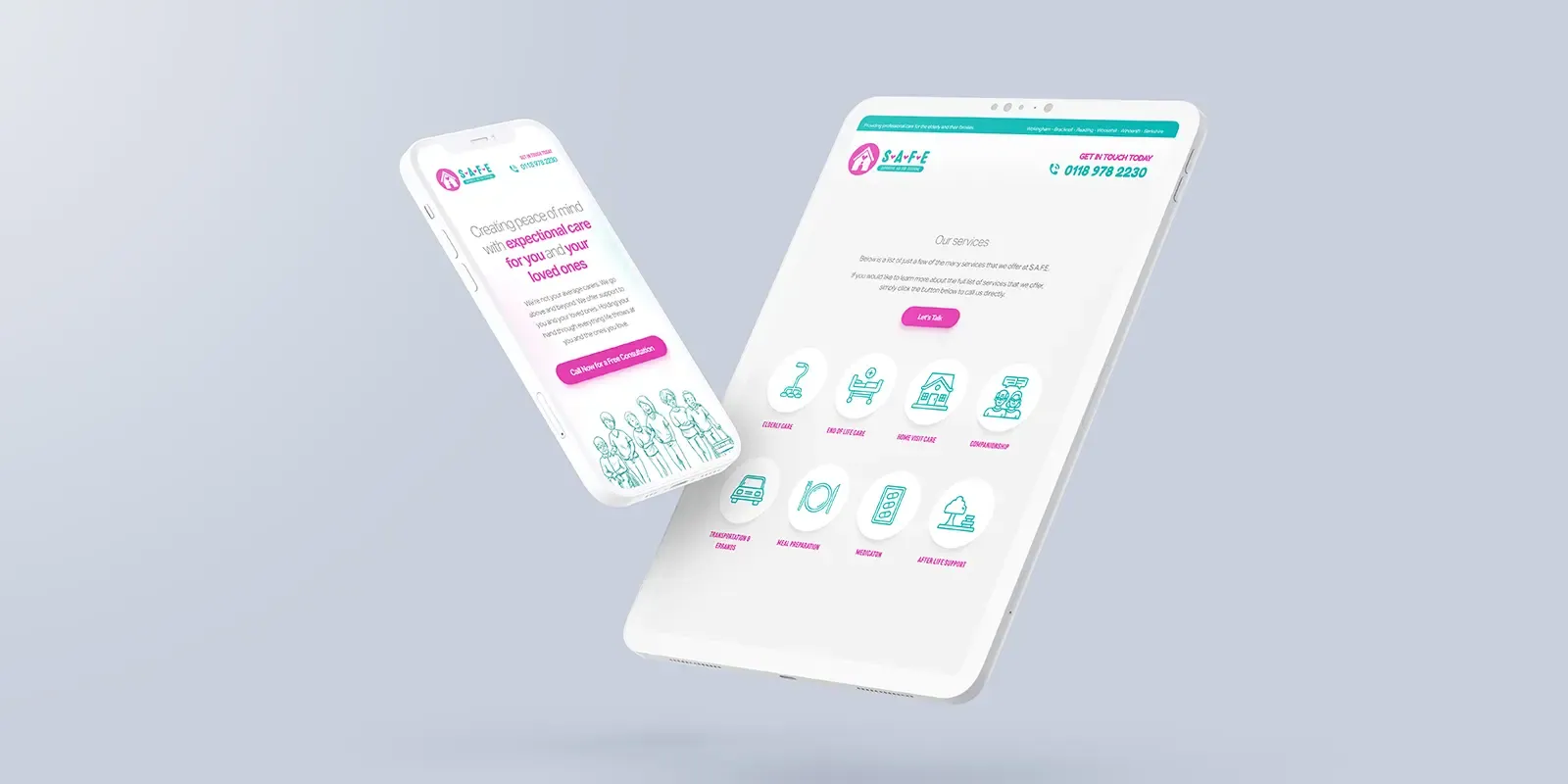 Supportive Aid for Everyone — Website